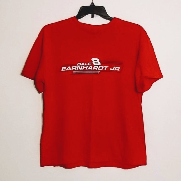 Vintage Winners Circle Tee Shirt‎ NASCAR Dale Earnhardt Jr. Red Size Large - Picture 2 of 6